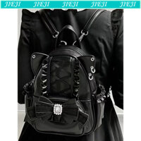 ✨Hàng có sẵn✨Ba lô, ba lô phong cách Nhật Bản có nơ cho phụ nữ, túi xách nữ Lolita