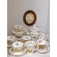[HÀNG CÓ SẴN/HOẢ TỐC] Bộ sứ xương Anh hoạ tiết Chuột Brambly Hedge siêu đẹp
