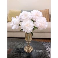 HÀNG CÓ SĂN(LOẠI 1) HÀNG CÓ SẴN Bình thuỷ tinh cắm hoa,bình thuỷ tinh decor dáng ly chân đồng GỐM SỨ CAO CẤP