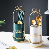 (Hàng Có Sẵn)Ống Cắm Đũa Sứ Hàng Cao Cấp Remini Homes