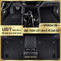[Hàng có sẵn]Thảm lót sàn ô tô Hyundai I10 5D, 6D da PU cao cấp, không mùi, chống thấm, dễ dàng lắp đặt, ôm khít xe
