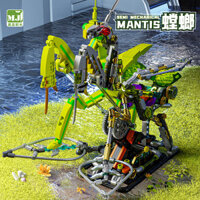 Hàng có sẵnTương thích với các khối xây dựng cơ học côn trùng LEGO bọ ngựa mô hình vẹt đồ chơi đồ trang trí quà tặng