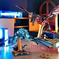Hàng có sẵnTương thích với đồ chơi khối lắp ráp LEGO Dragon Smaug Fire Dragon Ice Dragon Viserion Pterosaur