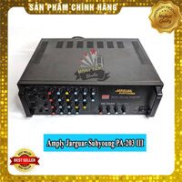 [Hàng công ty] Amply Karaoke Jarguar Suhyoung PA-203III sử dụng từ 8 sò công suất lớn và 4 tụ công suất lớn Cho Âm Thanh Cực Hay. Bảo hành 12 Tháng