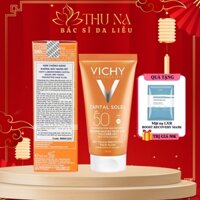 [Hàng Công Ty] Kem chống nắng SPF 50 UVA+UVB Vichy Capital Soleil Mattifying Dry Touch Face Fluid 50ml