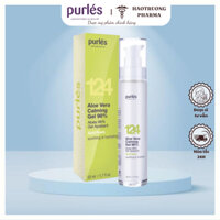 [Hàng công ty]  Purles 124 Aloe Vera Calming Gel 98% Gel làm dịu, phục hồi da sau 50ml