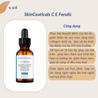 [HÀNG CÔNG TY] Serum Giúp Trắng Da - Xóa Thâm - Mờ Nám SkinCeuticals C E Ferulic 30ml