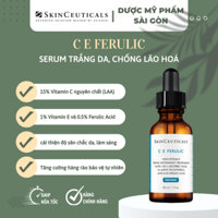 [hàng công ty] serum vitamin c skinceuticals ce ferulic tinh chất chống lão hoá, chống oxy hoá
