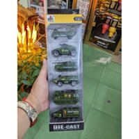 [Hàng Công Ty] Set Xe Đồ Chơi Nhựa Vỏ Sắt Cho Bé