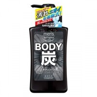 (Hàng Công Ty) Sữa Tắm Nam Than Hoạt Tính Kose Men's Softymo Body Charcoal