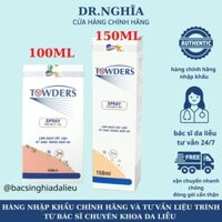 [HÀNG CÔNG TY] XỊT GHẺ TOWDERS SPRAY PERMETHRIN 5% 100ML/ 150ML làm sạch côn trùng kí sinh trùng