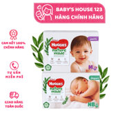 [HÀNG CTY] Combo 3 Bỉm Dán/Quần HUGGIES PLATINUM NATURE MADE size M58/L44/XL 38/XXL26/S82/NB60