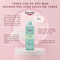 [Hàng Cty] Eucerin PRO ACNE SOLUTION TONER cho da dầu mụn - Wincosmetic