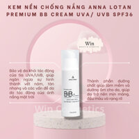 [Hàng Cty] Kem Nền Chống Nắng Anna Lotan PREMIUM BB CREAM UVA/ UVB SPF36 - Wincosmetics