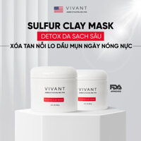 [HÀNG CTY] Mặt nạ giải độc Vivant Sulfur Clay Mask