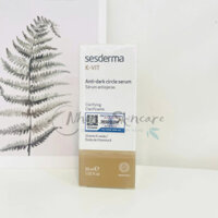 [Hàng CTY] Tinh Chất Giảm Nám Sesderma K-VIT Anti-dark Circle Serum, Làm Trắng Da Và Chống Quầng Thâm Mắt 30ML