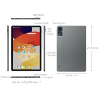 (Hàng cũ giá rẻ)Xiaomi  Redmi Pad SE , Màn hình HD bản cao 90Hz, 6 + 128GB, Máy tính bảng giải trí, chơi game, Học tập