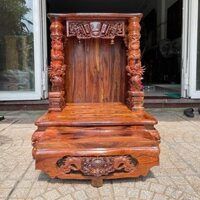 HÀNG CỰC HIẾM- Bàn thờ ông địa tủ thờ thần tài thổ địa gỗ Cẩm lai size cực to 68/88cm