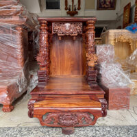 HÀNG CỰC HIẾM- BÀN THỜ THẦN TÀI THỔ ĐỊA GỖ CẨM LAI CAO CẤP ngang 60cm