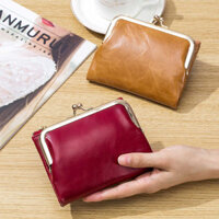 Hãng Da Chính Thời Trang Phụ Nữ Hasp Girl Wallet Chủ Thẻ Thiết Kế Tiền Công Suất   T