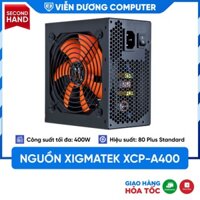 (HÀNG ĐÃ QUA SỬ DỤNG) Nguồn máy tính Xigmatek XCP-A400 400W Black bảo hành 3 tháng Viễn Dương Computer