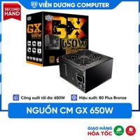 (HÀNG ĐÃ QUA SỬ DỤNG) Nguồn máy tính Cooler Master GX 650W 80Plus Bronze bảo hành 3 tháng Viễn Dương Computer