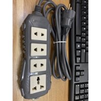 [HÀNG ĐẶC BIỆT] Ổ cắm điện cao cấp siêu bền siêu chịu tải 8000W 4 ngả liền dây -Vinakip