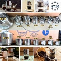 [Hàng đặc biệt] Phin cafe inox số 12 size khổng lồ