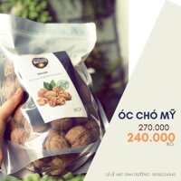 [Hàng Đảm Bảo]-1kg Hạt Óc chó Mỹ nhập khẩu Loại 1 bao trả hàng