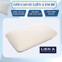 [HÀNG ĐẶT] Gối cao su em bé Liên Á, Alva (gối NẰM kích thước nhỏ cho bé), 100% cao su thiên nhiên, êm, mềm, mát, an toàn