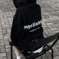 [HÀNG ĐẶT TRƯỚC] Áo hoodie full black form rộng, trẻ trung cho cả nam và nữ, làm bằng vải nỉ ấm áp
