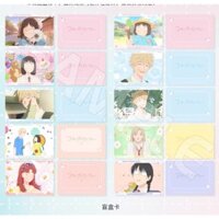 [Hàng đặt trước][Chính hãng] Hộp thẻ nhân phẩm, pack card random nhân vật anime Skip to Loafer / Nhịp bước tuổi xuân