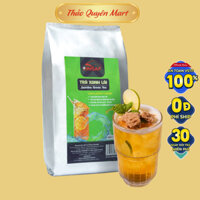 [Hàng Date mới] TRÀ XANH LÀI CAO CẤP VINSAF - 1KG  Pha trà chanh, trái cây