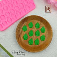 [Hàng dày nét] Khuôn silicon Phong Khang làm rau câu hình chiếc lá