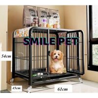 💥[HÀNG ĐẸP]💥 3 Size Chuồng Chó Nan Ống 61,80,90cm Dành Cho Chó Cao Cấp Dưới 25kg