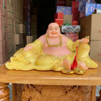 Hàng Đẹp Bán Chạy Tượng phật di lặc đá ngang 60cm nhập khẩu rẻ nhất thị trường