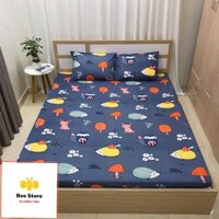 [HÀNG ĐẸP] Ga Chống Thấm Rừng Nấm Cotton Nano Siêu Mềm Mại (1m6x2mx10cm)