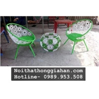 [HÀNG ĐẸP] Ghế lười mây nhựa thanh lý Tp.HCM Hồng Gia Hân A0106