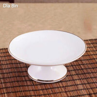 Hàng Đẹp Giá Rẻ Dĩa trái cây sứ trắng – Nhiều kích thước