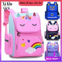 [HÀNG ĐẸP-SIZE37CM-Lớp 1-2] Balo cho bé tiểu học chống gù có phản quang - Cặp sách học sinh siêu nhẹ hình KỲ LÂN đáng iu