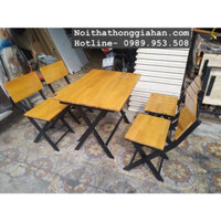 [HÀNG ĐẸP] Thanh lý bàn ghế gỗ quán ăn rẻ đẹp Hồng Gia Hân G94