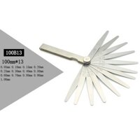 HÀNG ĐIỆN TỬ GIÁ RẺ Thước căn lá 0.05-1.0mm, bao gồm 13 lá.-Chiều dài lá 100mm