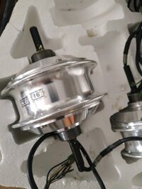 Hàng Độc- Động cơ 28 lỗ nan hoa lắp xe đạp gấp, xe đạp nhỏ thành xe điện, 24v250w
