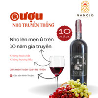 Hàng độc quyền, Nước Nho lên men tự nhiên 10 năm nguyên chất không cồn công nghiệp, đặc sản Ninh Thuận