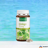 [Hàng Đức] Bổ não Ginkgo SANCT BERNHARD 75mg, hỗ trợ loại bỏ rối loạn tiền đình đau đầu stress, lọ 240v