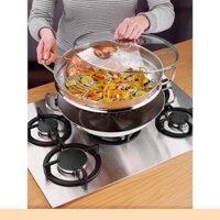 [Hàng ĐỨC] CHẢO XÀO - HẤP WMF WOK MACAO 36CM - HÀNG CÓ SẴN
