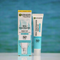 Hàng Đức Kem chống nắng Garnier BHA dưỡng da, giúp cấp ẩm và kiềm dầu hiệu quả