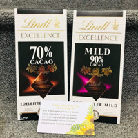 [HÀNG ĐỨC] SOCOLA THANH LINDT EXCELLENCE 100G (các vị)