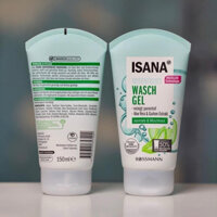 Hàng Đức SỮA RỬA MẶT ISANA chiết xuất từ cây lô hội và dưa chuột.