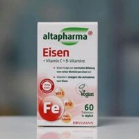 Hàng Đức VIÊN SẮT BỔ SUNG SẮT Altapharma Eisen - tabletten